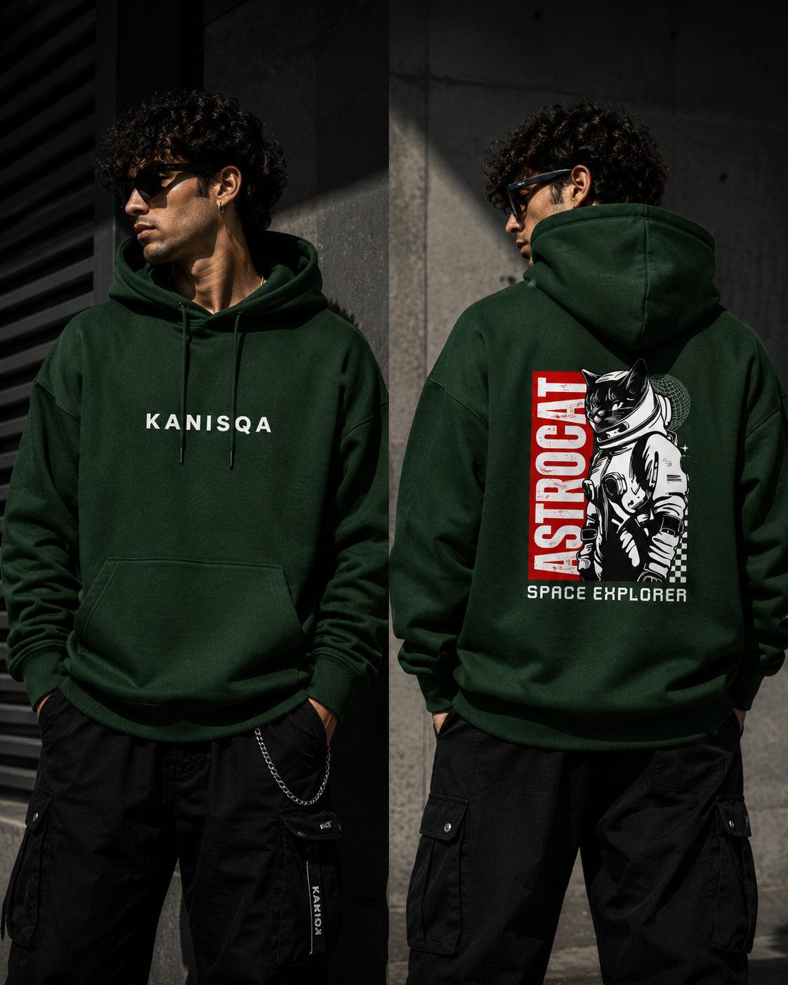 Astrocat - Unisex Oversized Hoodie